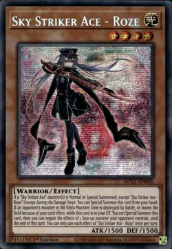 Sky Striker Ace - Roze EU 1st Ed Prismatic Secret MP21-EN005 Yu-Gi-Oh! - Image 1