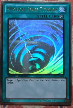 mystical space typhoon ghost rare GLD5- EN038 - Image 1