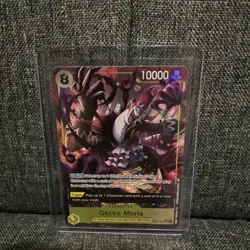 One Piece The Azure Sea’s Seven Gecko Moria OP14-104 SR Alt Art English. NM - Image 3