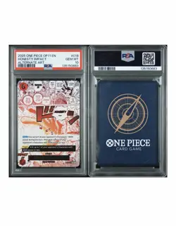 Honesty Impact Manga Event OP11-018 A Fist of Divine Speed One Piece TCG PSA 10 - Image 3