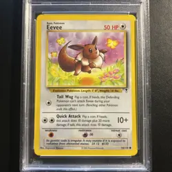 Eevee 74/110 PSA 9 Legendary Collection Pokemon Card Common Near Mint New Cert - Image 2