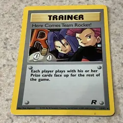 Pokemon Card Lot Of 3 - Team Rocket Holo Rare MP - Image 4