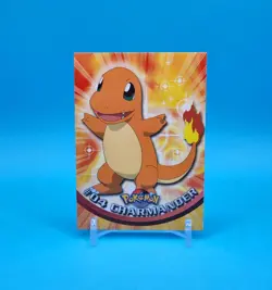 Pokemon Card - Charmander #04 - Topps Series 1 - Blue Logo - Image 1