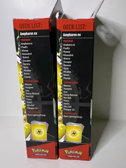 Pokemon TCG ex Battle Deck - Ampharos ex 60 Card Deck Pokemon - 2 Boxes -new - Image 4