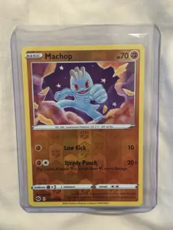 Machop 024/073 Champions Path Reverse Holo Common Pokemon Card Near Mint - Image 1