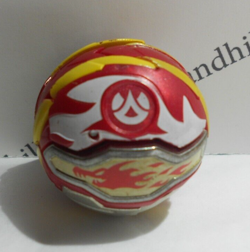 Bakugan Gren Dragaon Red Pyrus BakuTech 590G & matching card - Image 5