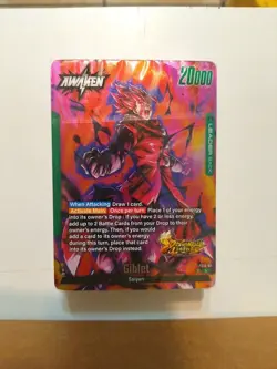 Dragon Ball Super Card Game Fusion World Starter Deck Giblet. Deck Only - Image 1