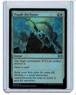 Topple the Statue - Foil - Double Masters - Magic the Gathering - Image 1