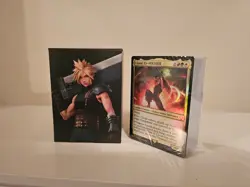 MTG Final Fantasy Limit Break Commander Cloud Deck Only Sealed - Image 1