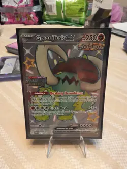 Great Tusk ex Pokemon Scarlet & Violet Black Star Promo #072 - Image 1
