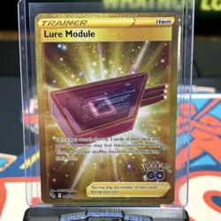 Pokemon TCG Lure Module Pokemon GO 088/078 Holo Secret Rare - Image 1