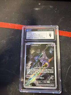 Pokemon TCG Mewtwo 052 Full Art Black Star Promo Scarlet & Violet 151 - Image 1
