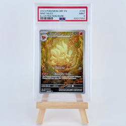 2023 POKEMON OBF EN-OBSIDIAN FLAMES ILLUSTRATION RARE #199 NINETALES PSA 9 - Image 1
