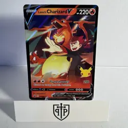 Pokemon TCG -Lance's Charizard V SWSH133 Celebrations - Black Star Promo - NM - Image 1