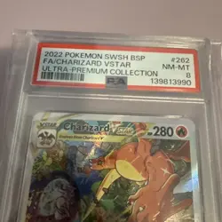 Pokemon Charizard VSTAR SWSH262 Ultra-Premium Promo PSA 8 NM-MT - Image 2