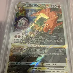 Pokemon Charizard VSTAR SWSH262 Ultra-Premium Promo PSA 8 NM-MT - Image 3