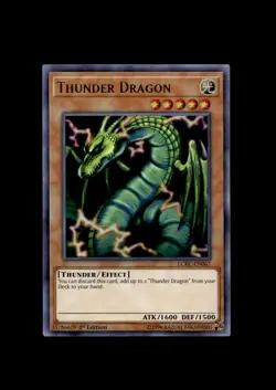 Legendary Collection Kaiba #LCKC-EN067 Thunder Dragon - Image 1