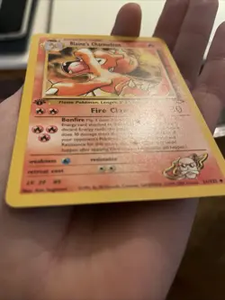 Pokemon TCG Blaine's Charmeleon Gym Challenge 31/132, 1st Edition Uncommon Card - Image 3