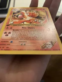 Pokemon TCG Blaine's Charmeleon Gym Challenge 31/132, 1st Edition Uncommon Card - Image 4