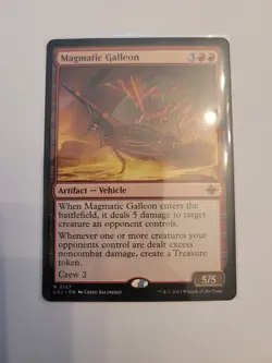 MTG Magmatic Galleon - The Lost Caverns of Ixalan (LCI) Rare NM #157 - Image 1