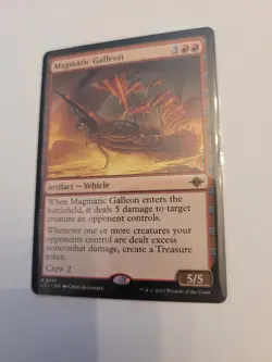 MTG Magmatic Galleon - The Lost Caverns of Ixalan (LCI) Rare NM #157 - Image 2