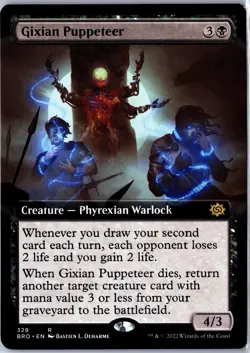 The Brothers' War #328 Gixian Puppeteer (Extended Art) - Image 1