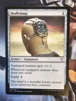 Skullclamp - Commander 2017 Magic The Gathering - Image 1