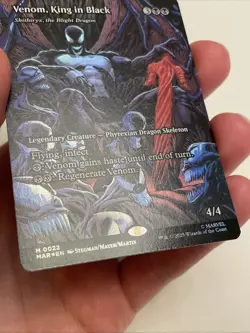 Venom, King in Black - Skithiryx, the Blight Dragon (Borderless) Foil - Image 3