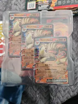2024 Pokemon TCG Deluxe Battle Deck Ninetales ex Box NEW Open Box Unused! - Image 5