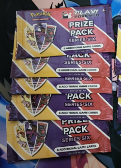 Pokemon TCG: Series 6 Prize Packs x5 - Image 1