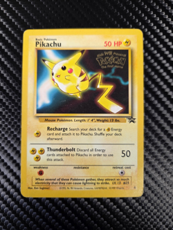 Pokemon Pikachu Movie Promo 4 Black Star WOTC 1999 The First Movie Card - Image 1