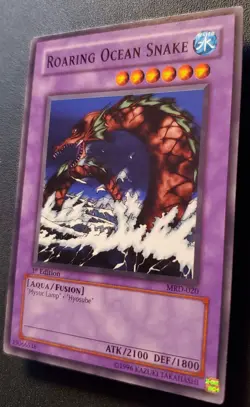 Yugioh! Roaring Ocean Snake Metal Raiders MRD-020 - 1st Ed - Vintage 2002 - Image 3