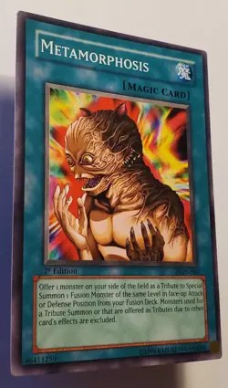 Yu-Gi-Oh! Metamorphosis PGD-090 Pharaonic Guardian 1st Edition Vintage 2003 NM - Image 2