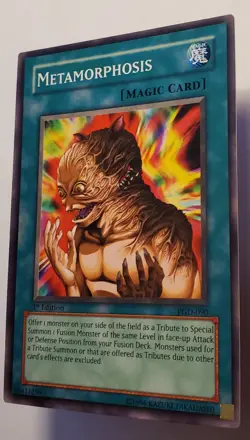 Yu-Gi-Oh! Metamorphosis PGD-090 Pharaonic Guardian 1st Edition Vintage 2003 NM - Image 3