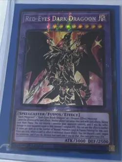 YuGiOh RED-EYES DARK DRAGOON Prismatic Collector’s Rare RA02-EN021 - Image 1