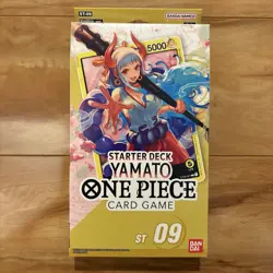 Bandai One Piece TCG Starter Deck ST-09 Yamato Sealed English Straw Hat - Image 1