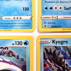 Kyogre 003/025 Pokemon TCG Celebrations 25th Anniversary Holo Lot of 23 NM Cards - Image 5