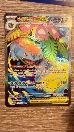Mega Venusaur EX 155/132 Mega Evolution Full Art Card NM/M Condition - Image 2