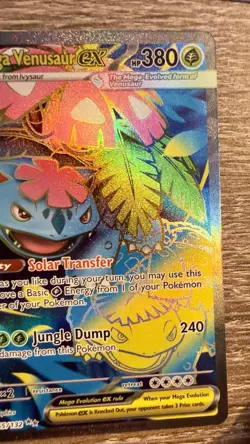 Mega Venusaur EX 155/132 Mega Evolution Full Art Card NM/M Condition - Image 3