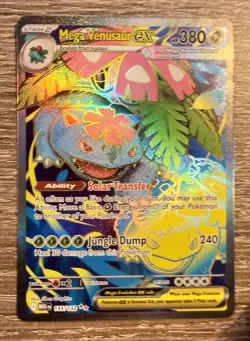 Mega Venusaur EX 155/132 Mega Evolution Full Art Card NM/M Condition - Image 4