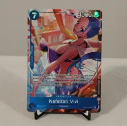 One Piece Nefeltari Vivi EB04-025 Rare Foil Alabasta Character 4000 Card - Image 1