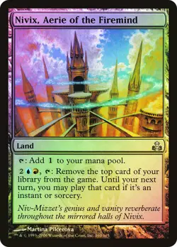 Nivix, Aerie of the Firemind Foil Guildpact Mtg Magic English EX - Image 1