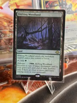 MTG; Shifting Woodland; FOIL; Modern Horizons 3; NM - Image 1