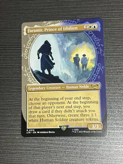 Showcase FARAMIR, PRINCE OF ITHILIEN mtg NM-M Lord of The Rings Rare #0319 - Image 1