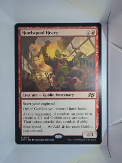 Howlsquad Heavy - R134 - MTG - Aetherdrift (DFT) - Image 1