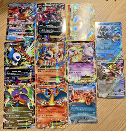 Pokemon TCG Jumbo Card Lot Of 11 -Mewtwo Absol Charizard Garchomp Greninja Ho-Oh - Image 1
