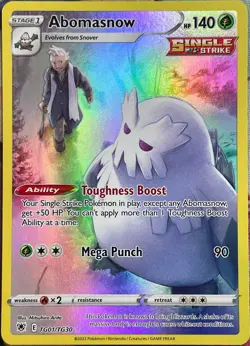 Abomasnow Trainer Gallery Ultra Rare - TG01/TG30 - Astral Radiance Pokemon 2022 - Image 1