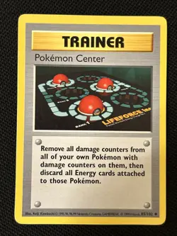 Pokemon Center 085/102 Base Set (Shadowless) NM - Image 1