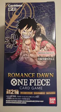 BOOSTER BOX ONE PIECE ROMANCE DAWN OP-01 JPN 🇯🇵 OP01 JPN 🇯🇵 - Image 1