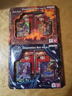 One Piece Illustration Box Vol 5 and 6 Bundle Brand New Sealed Fast Ship - Image 1
